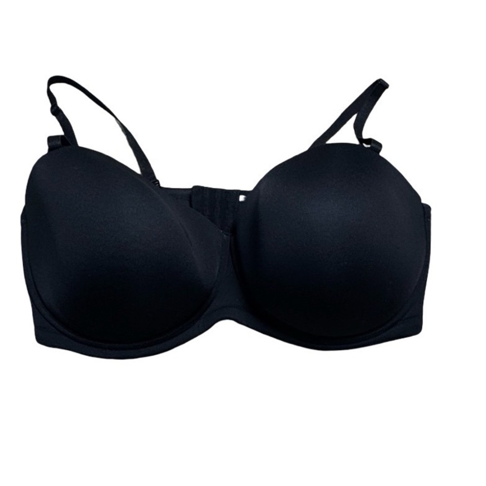 Wacoal Red Carpet Strapless Bra Womens 42DDD Black Good Underwire 854119